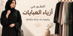 التطور في أزياء العبايات وكيفية بناء خزانة متكاملة